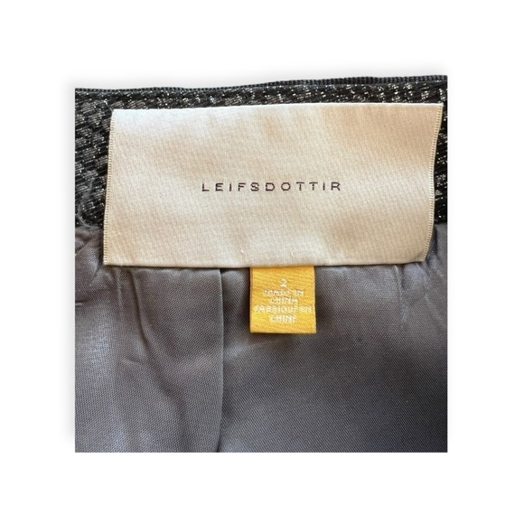 Leifsdottir skirt black mini cocktail party Sz 2 XS - Picture 6 of 6